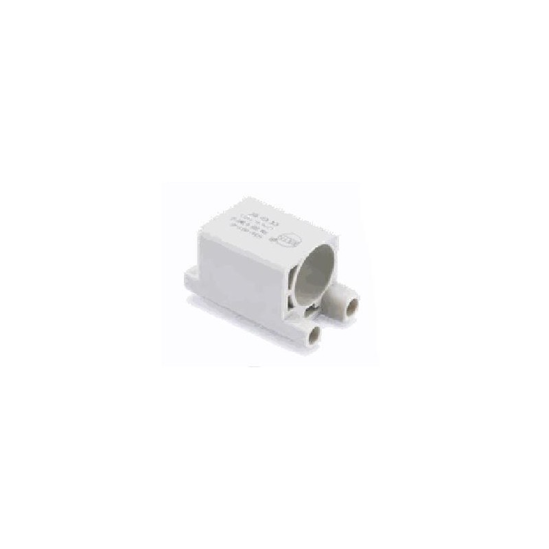 Insert HM modulaire, Raccordement à Sertir, mâle, 1 pin, Polycarbonate 
